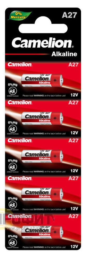 Батарейка CAMELION LR27A bl/5