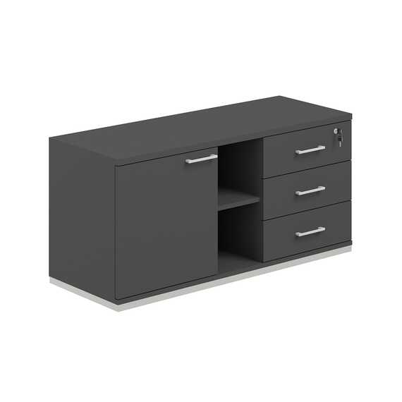 Тумба сервисная Аллегро 1238х462х584 с замком AG.292