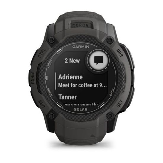 Умные часы Garmin Instinct 2X Solar черный