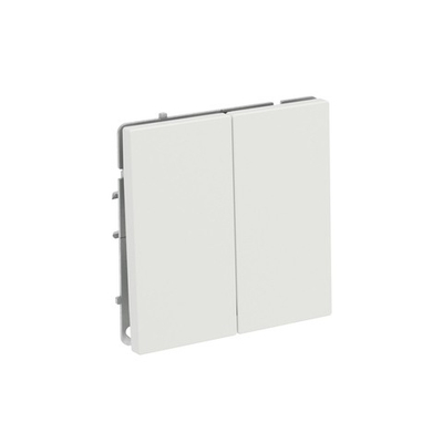 Инвертор двухклавишный, KANT, белый песок