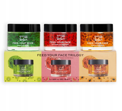 Revolution Skincare X Jake Jamie Fruity Mask Trio - набор увлажняющих масок для лица / 3 х 50 мл