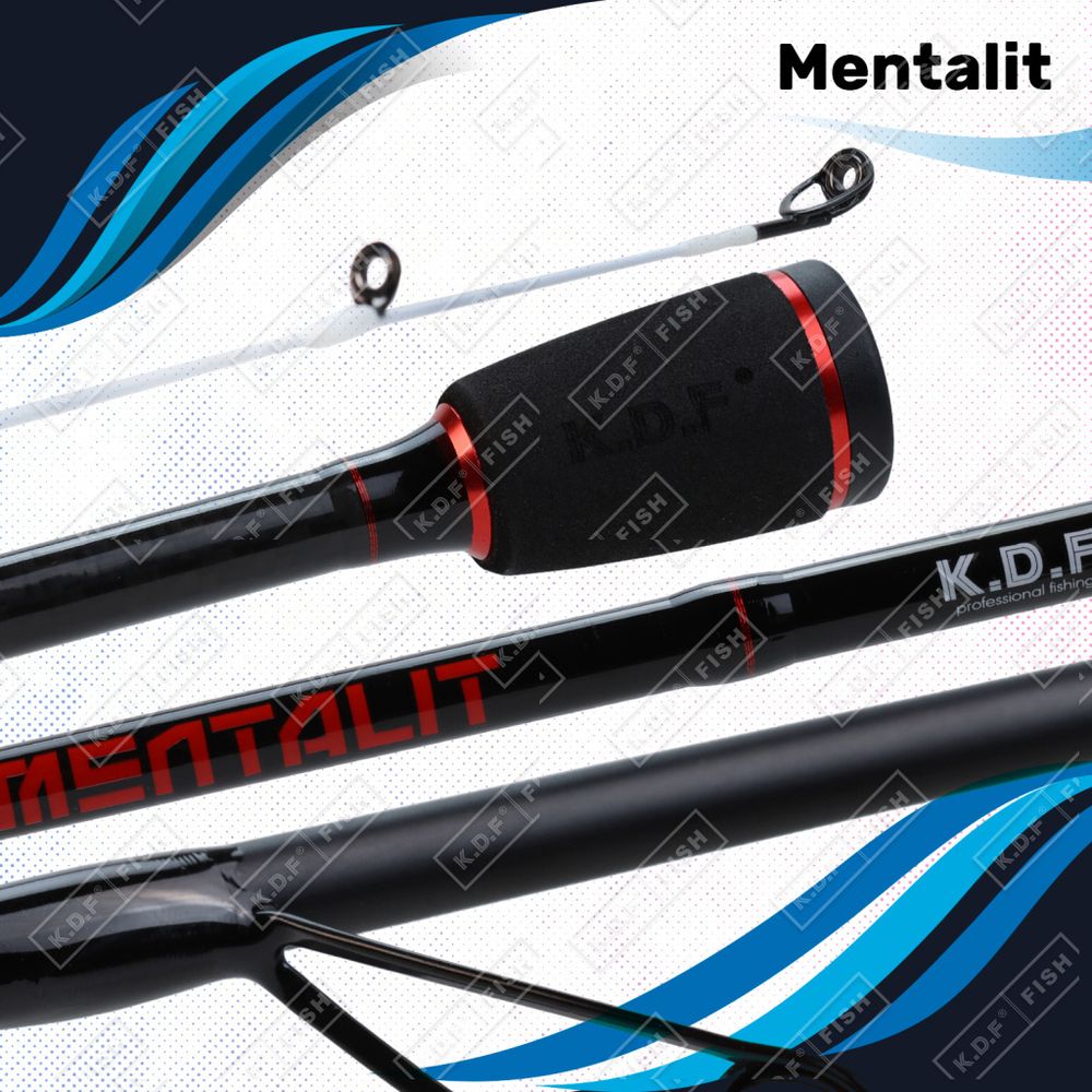 Спиннинг KDF Mentalit 2.01м тест 0.5-5г