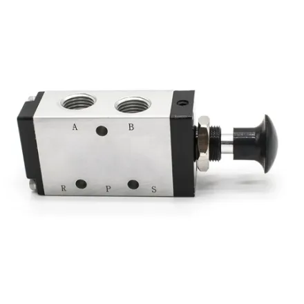 Пневмораспределители тянущие