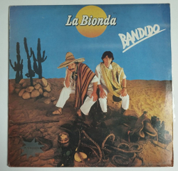 Винтажная виниловая пластинка LP La Bionda Bandido (Югославия 1979)