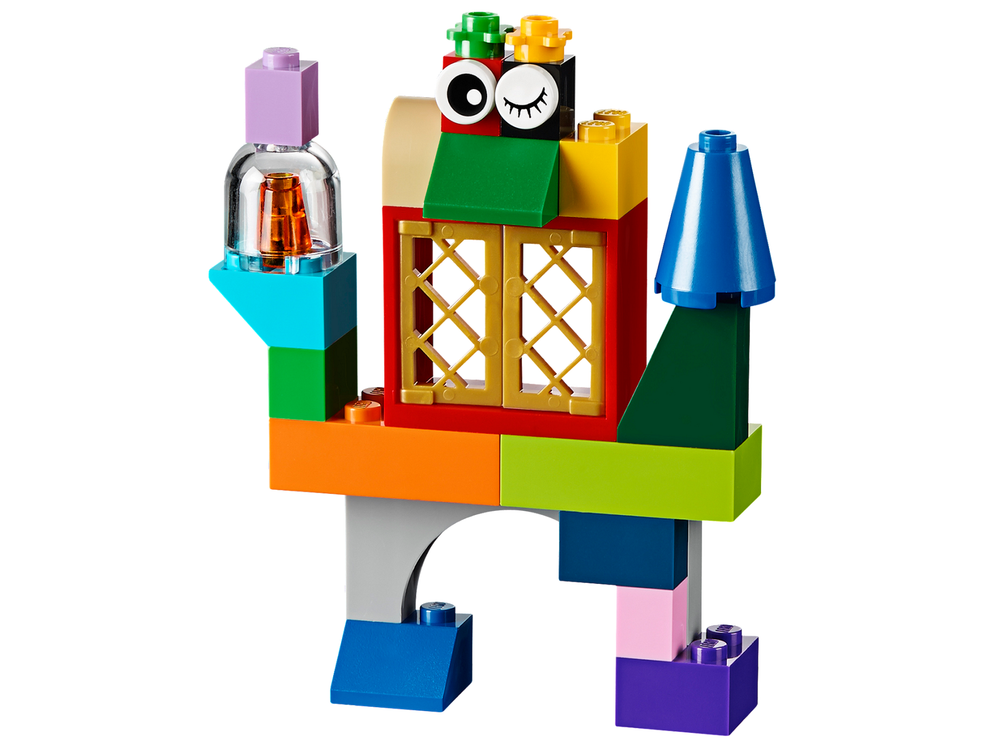 Конструктор Лего Классик Большая коробка творческих кирпичиков 10698 | LEGO Classic Creative Brick Box 790 деталей 4+