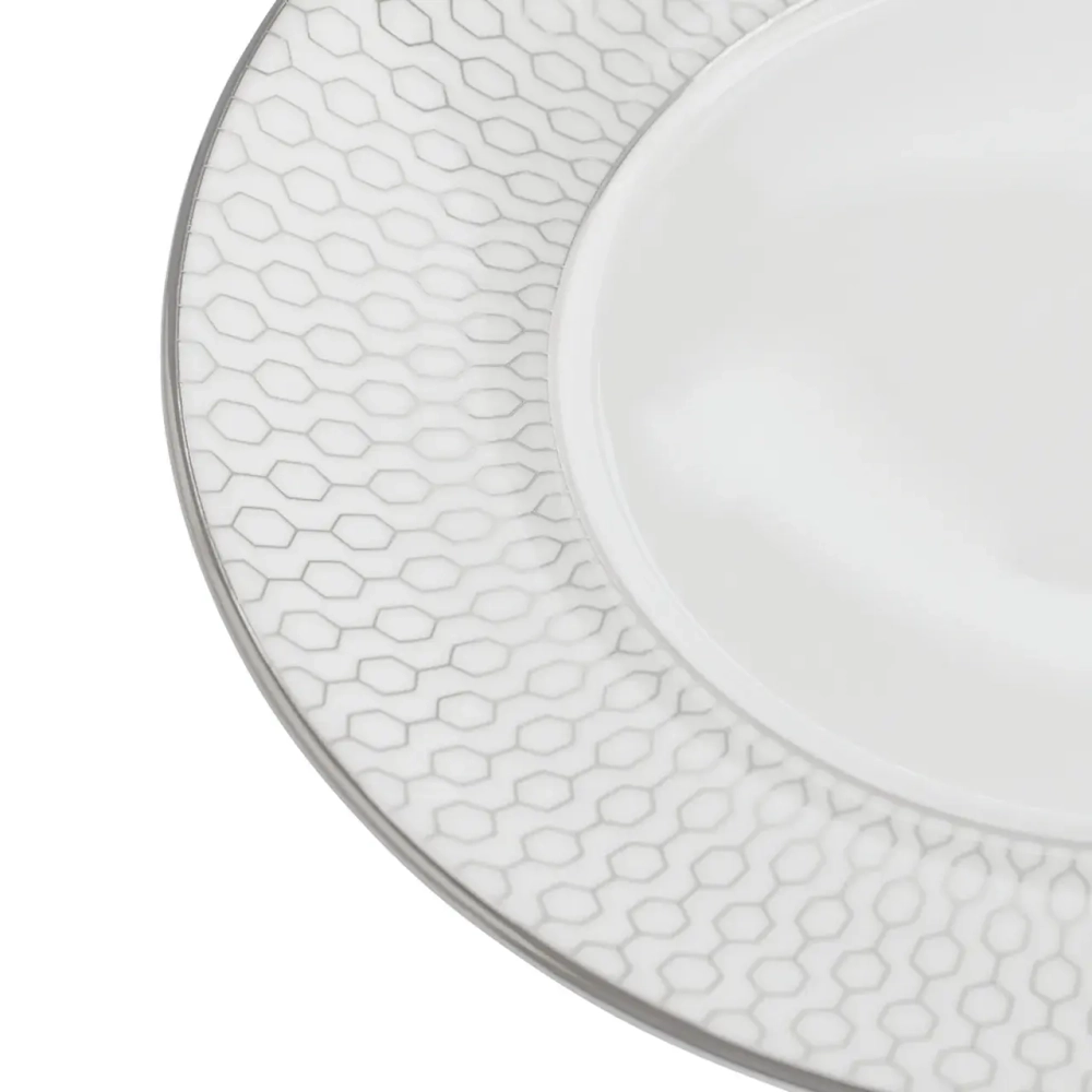 Wedgwood Универсальная чашка Gio Platinum 250 мл с блюдцем