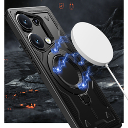 Чехол Magneto Case с кольцом для Poco M6 Pro 4G