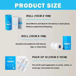 Защитная пленка для тату EMALLA GRECE (рулон)