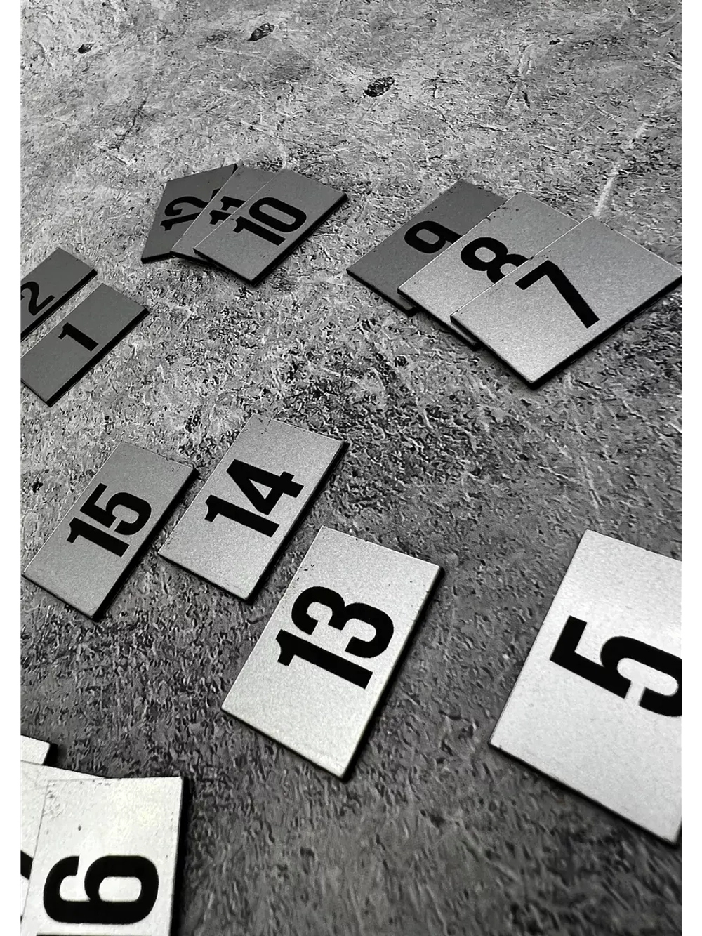 Нумерация гардеробная 401-500