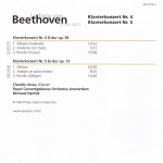 Claudio Arrau, Bernard Haitink, Royal Concertgebouw Orchestra Amsterdam / Beethoven: Piano Concertos Nos. 4 & 5 Emperor (CD)