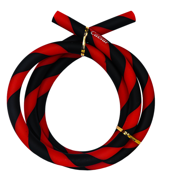 Шланг Caesar Matt Striped - Red/Black