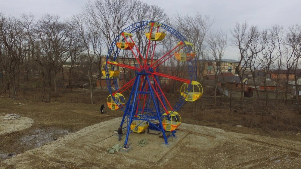 Колесо обозрения "СКАЗОЧНЫЕ УЗОРЫ" 32 места