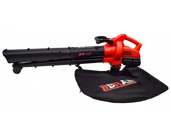 Воздуходув-садовый пылесос аккумуляторный BRAIT BCVB40-4PU-2 PRO