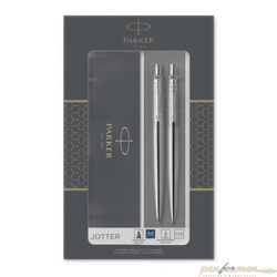 Набор Parker Jotter Core KB61 шариковая ручка + карандаш St Steel CT (2093256)