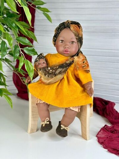 Кукла Nines 40см Alika мягконабивная (N3760K)