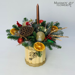 Композиция "Рождественский салют"