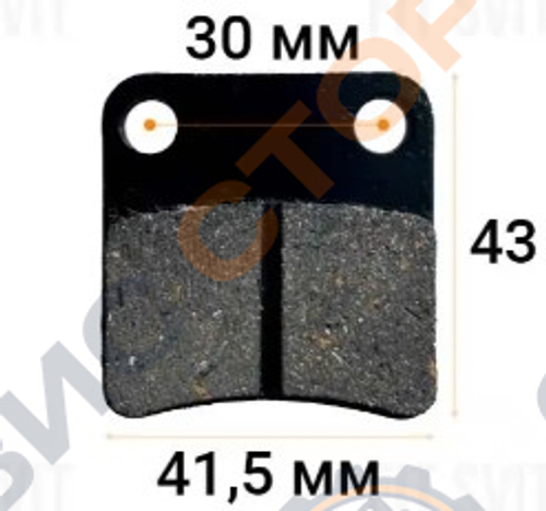 Колодки тормозные дисковые  Honda DIO 35