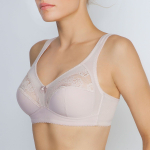 Бескаркасный бюстгальтер с мягкой чашкой (Размер: 75C) (Цвет: пудровый)