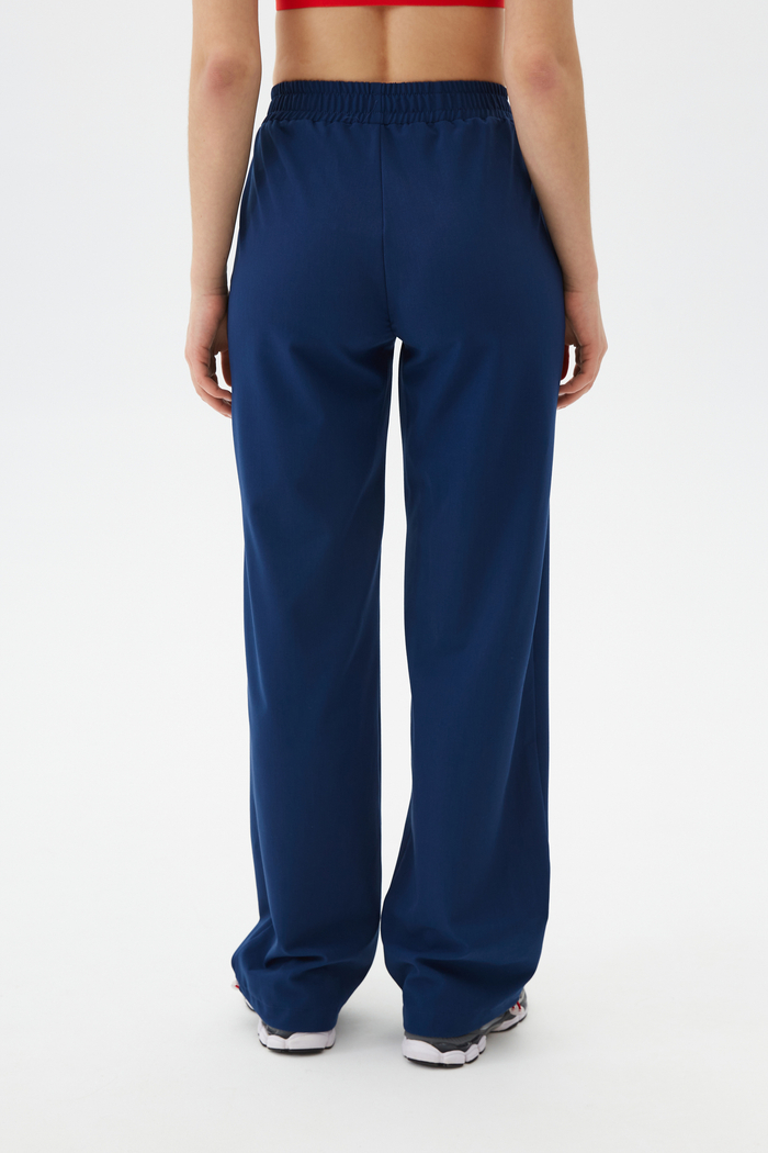 Брюки свободные медицинские женские Йошо, индиго