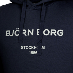 Мужская кофта теннисная Björn Borg Borg Hoody Men - Dark Blue