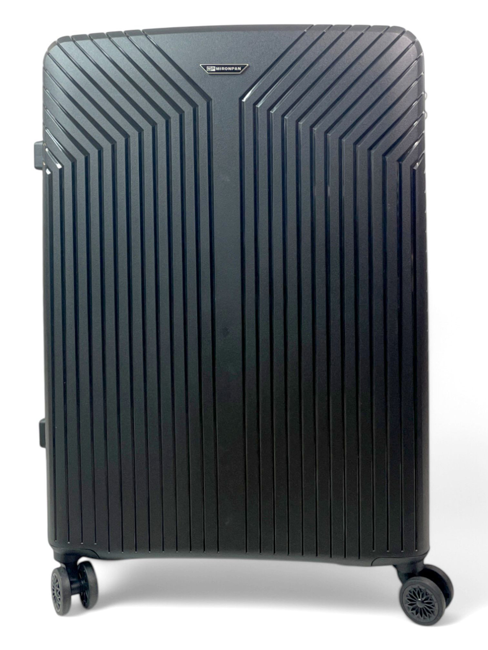Большой чемодан  Mironpan 11272, Черный, XL