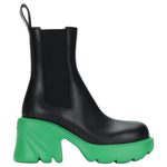 Bottega Veneta Flash Boots Black Grass Women"s