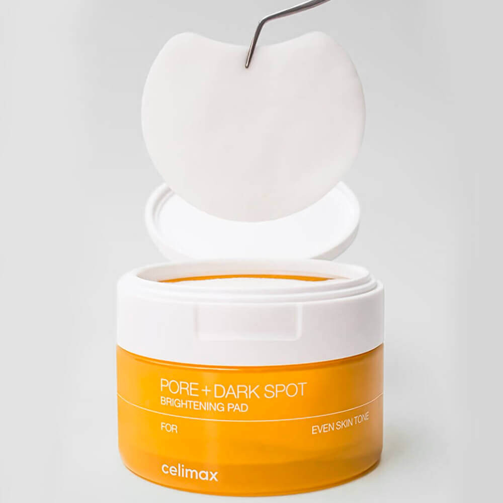 Celimax Pore+Dark Spot Brightening Pad тонер-пэды для выравнивания тона и рельефа кожи