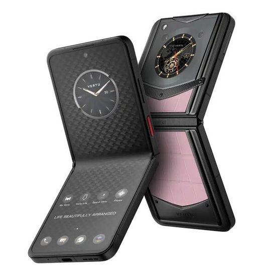 Vertu Ironflip розовая сакура (кожа аллигатора)