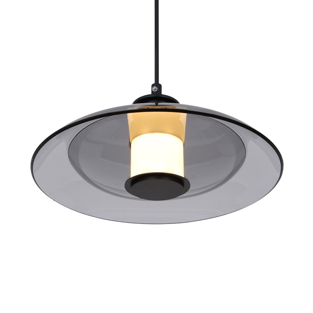 Подвесной светильник 8665P/S black/smoky