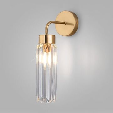 60163/1/ настенный светильник/ латунь