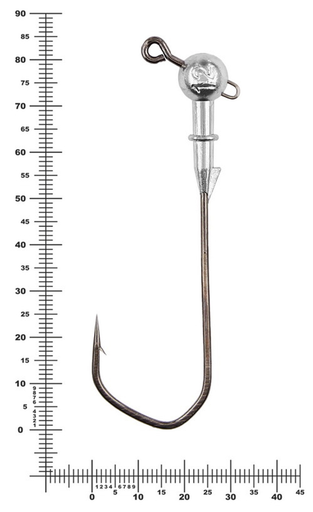 Джиг некрашеный Stinger Eye Jig, крючок Vido Craft VD-079 8/0 (3шт/уп)