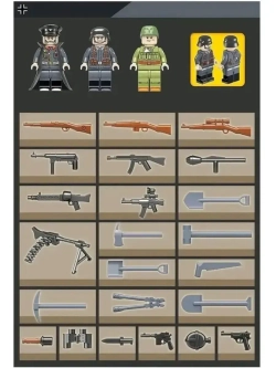 Конструктор Легкий немецкий танк LT-38 535 деталей 100082