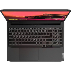 Ноутбук 15.6" IPS FHD Lenovo IdeaPad Gaming 3 15ACH6 black (AMD Ryzen 5 5600H/8Gb/512Gb SSD/3050Ti 4Gb/DOS) 82K2002CRK