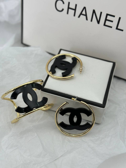 Серьги CHANEL
