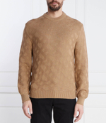 Хлопковый свитер palao BOSS BLACK - коричневый(50506033)