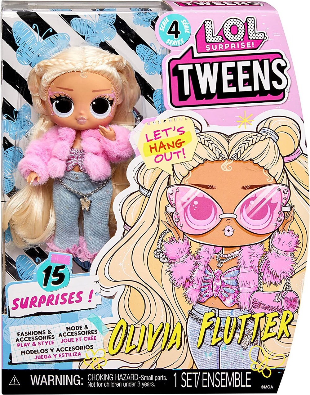 Кукла L.O.L. Surprise!  Tweens Olivia Flutter (4 серия)