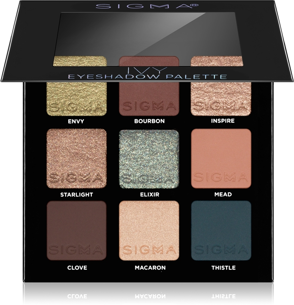 Sigma Beauty Eyeshadow Palette Ivy - палитра теней для век, 9 g