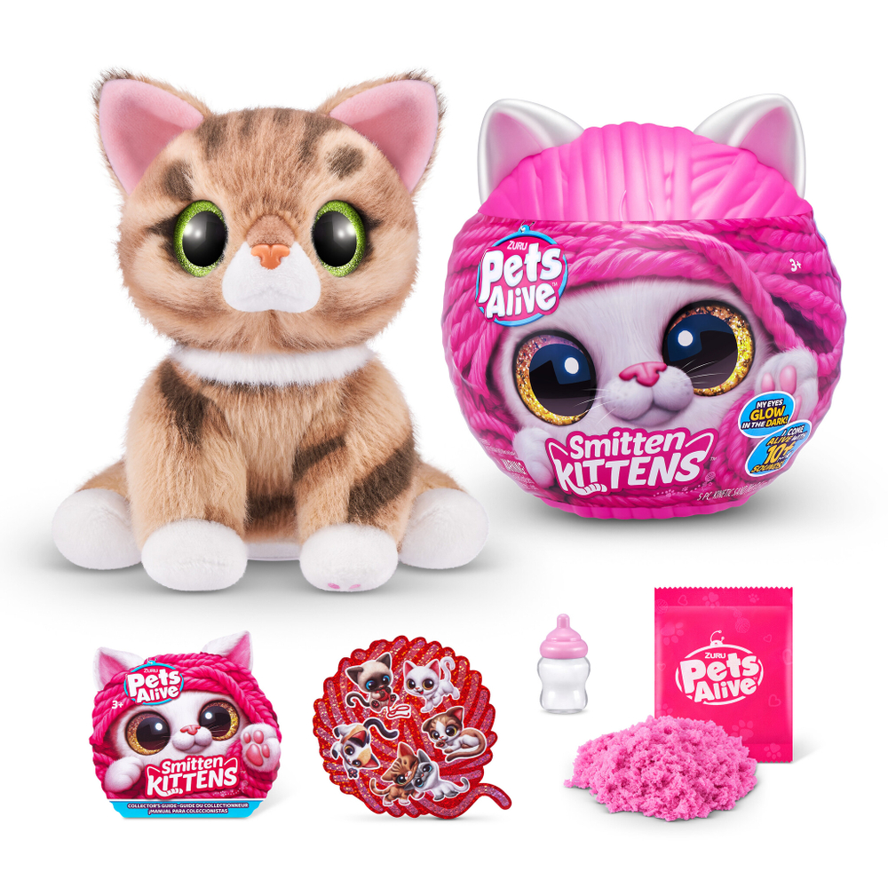 Игрушка Pets Alive Smitten Kittens Котенок в Шаре (Сюрприз) 9541