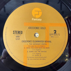 Винтажная виниловая пластинка LP Creedence Clearwater Revival Gold (Japan 1972) (No Obi) Suzie Q