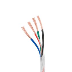 Провод питания ARL-20AWG-CLEAR-4Wire-CU-Double (4x0.75mm) (Arlight, -) 040594