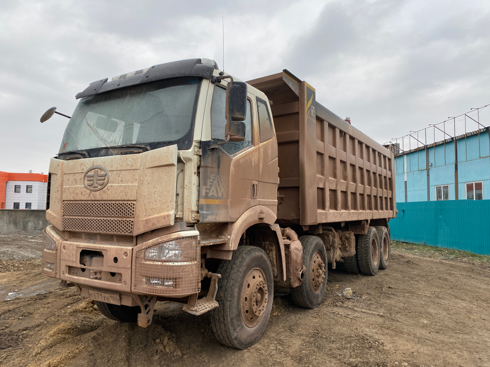FAW J6 8x4 Самосвал СА3310Р66K24T4E5 (Дизельный, 11,1 л, 420 л.с., МТ)