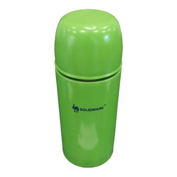 Термос "Верблюд" питьевой с выдвижной кнопкой 0,5л зеленый