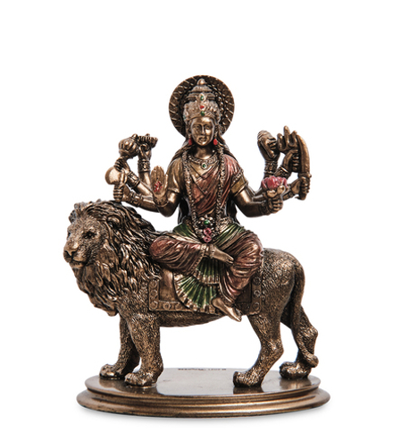 Veronese WS-1180 Статуэтка «Богиня Дурга на льве «