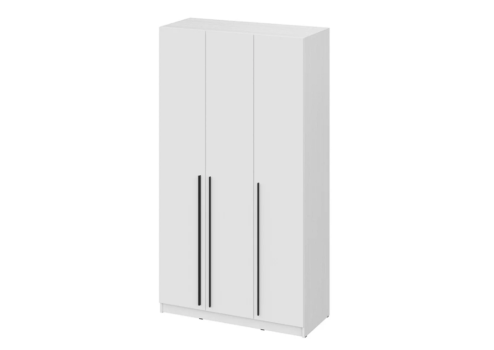 Шкаф трехстворчатый Берген 1200 (белое дерево/белое дерево), Интерьер Центр, г.Пенза