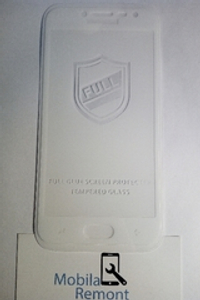 Защитное стекло "Полное покрытие" Samsung J250F (J2 2018) Белое