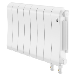 Радиатор биметаллический Royal Thermo Infinity 300 Bianco Traffico VR80 - 8 секц.