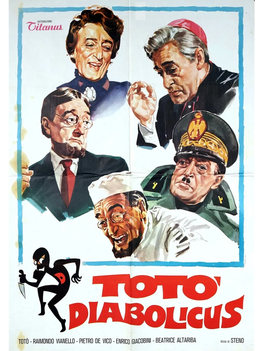 Тото дьявольский (1962) (DVD-R)