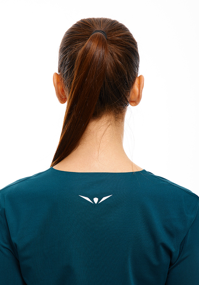 ЛОНГСЛИВ УТЕПЛЕННЫЙ ЖЕНСКИЙ WARM LONG SLEEVES TEE | TEAL