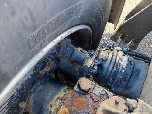 Суппорт задний левый 2017г.