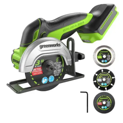 Шлифмашина угловая аккумуляторная 3402007, 24В, 76 мм, без АКБ и ЗУ